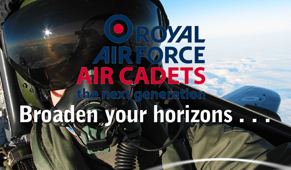 Air Cadets intro screen